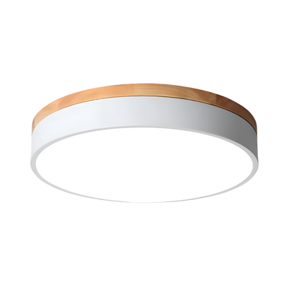 Nordic Round Flush Ceiling Light LED Light With Acrylic Diffuser