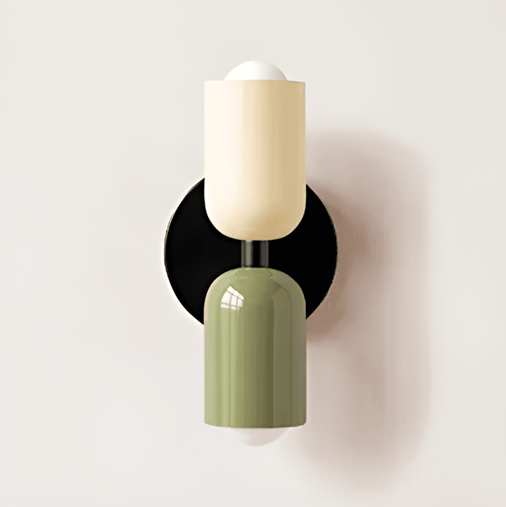 Double-Sided Capsule Wall Light With Round Backplate – alternative view 7
