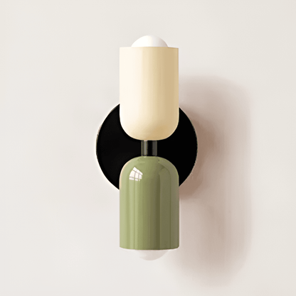 Double-Sided Capsule Wall Light With Round Backplate – alternative view 7