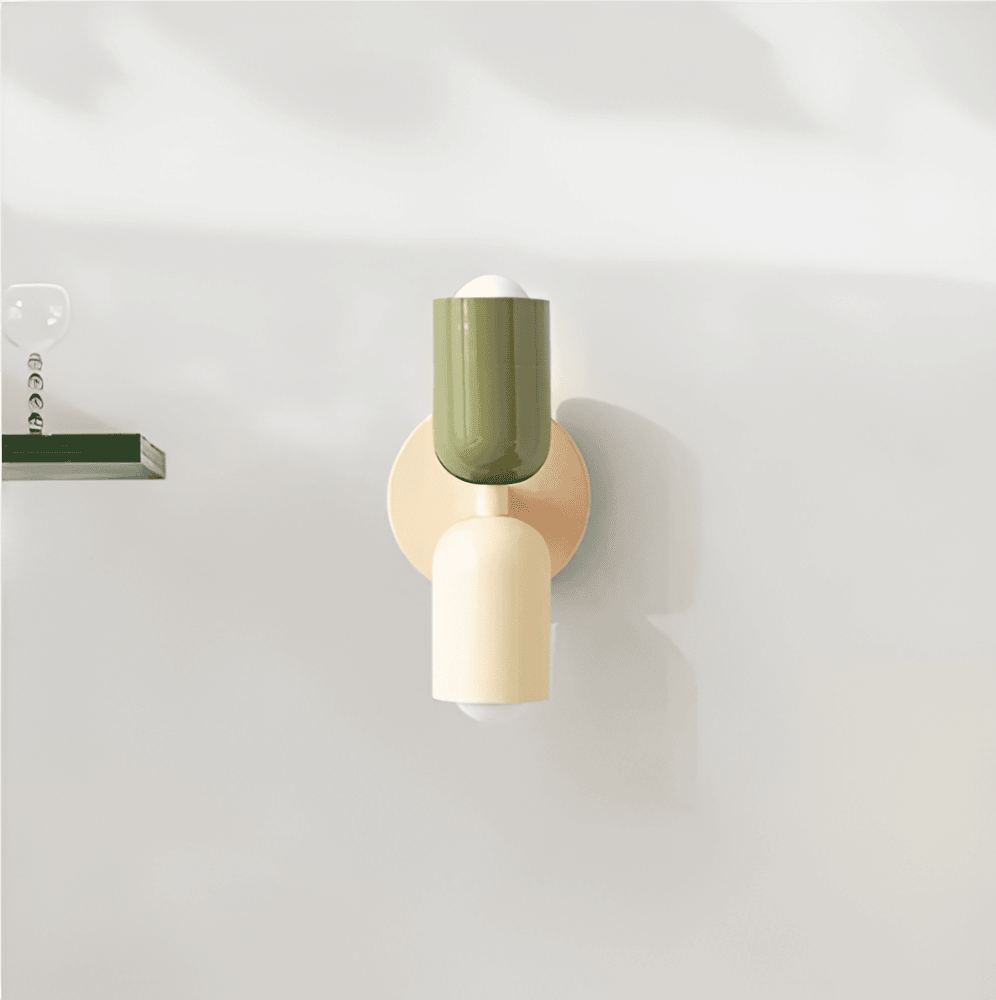 Double-Sided Capsule Wall Light With Round Backplate – alternative view 5