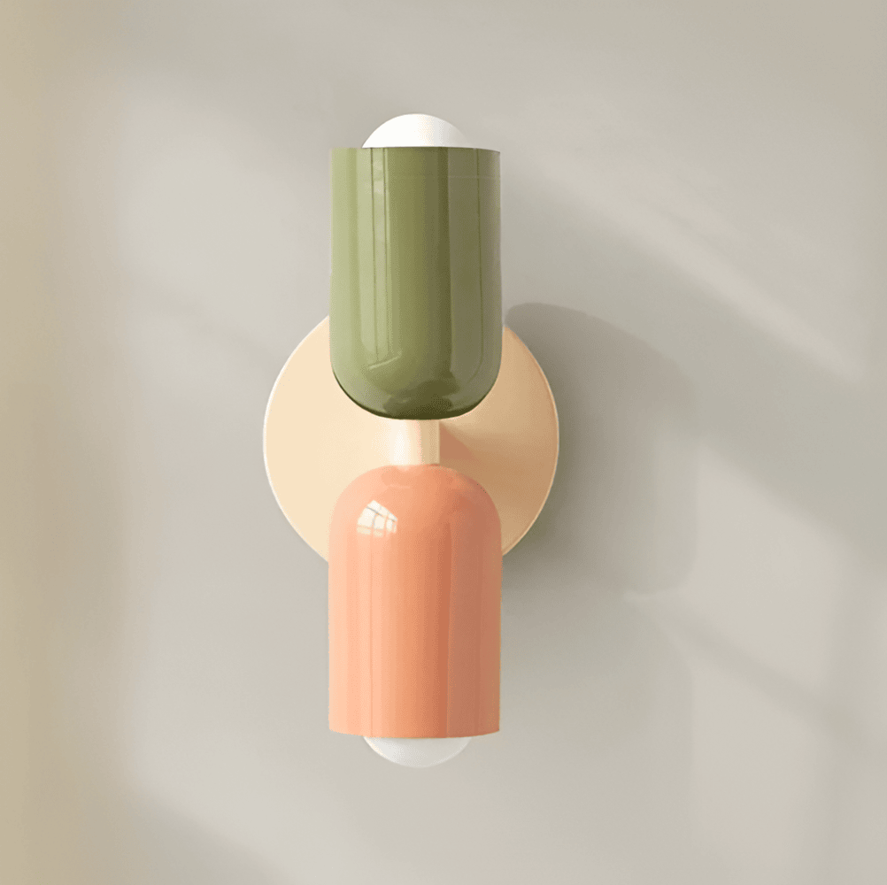 Double-Sided Capsule Wall Light With Round Backplate – alternative view 6