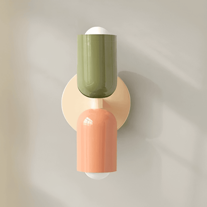 Double-Sided Capsule Wall Light With Round Backplate – alternative view 6