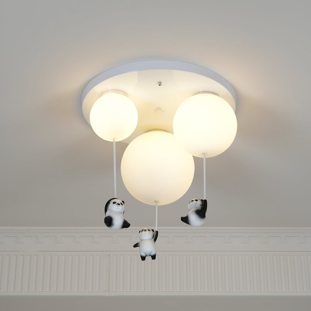 Panda Children's Ceiling Light, alternative view 4