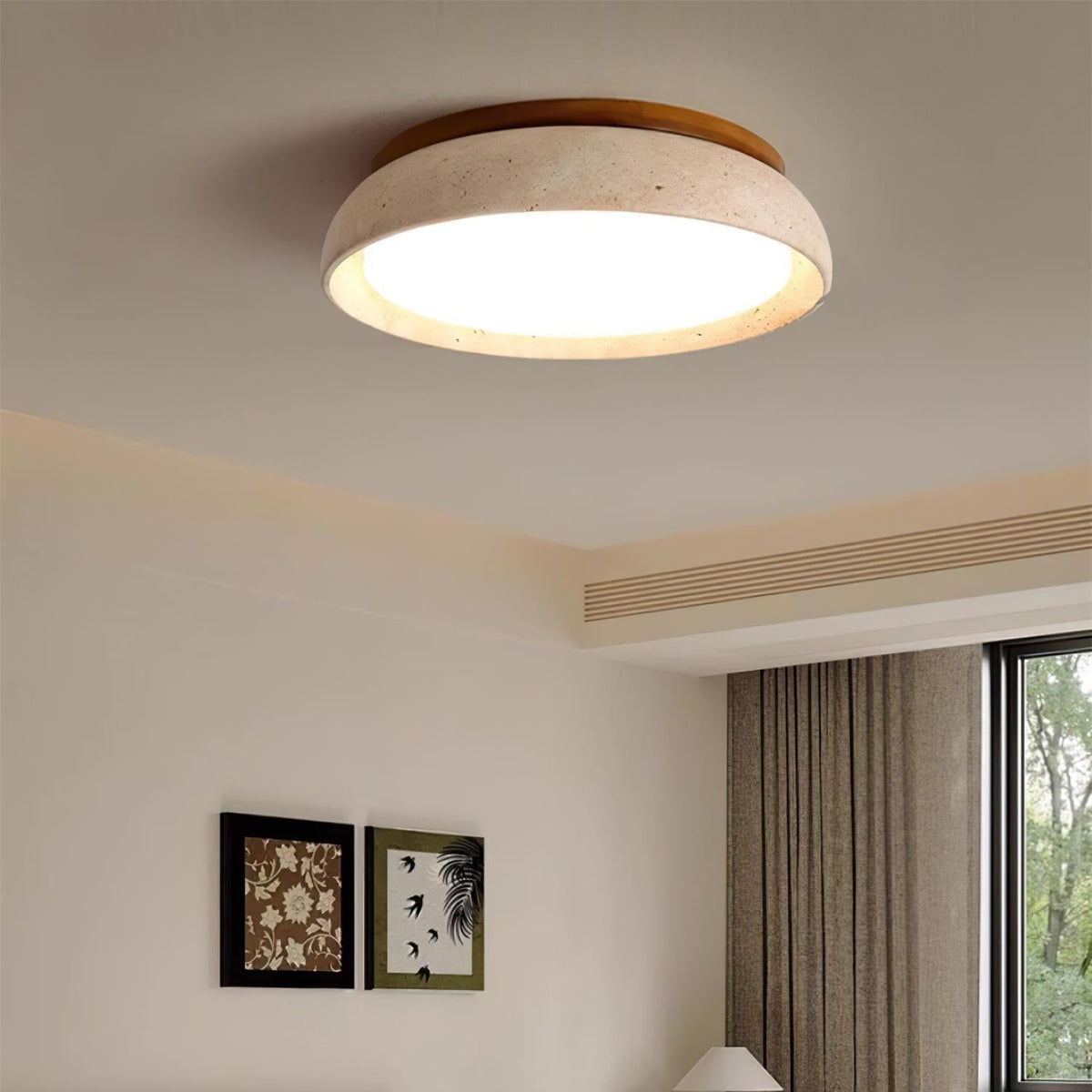 Kloris Ceiling Light Piedra Travertine – alternative view 6