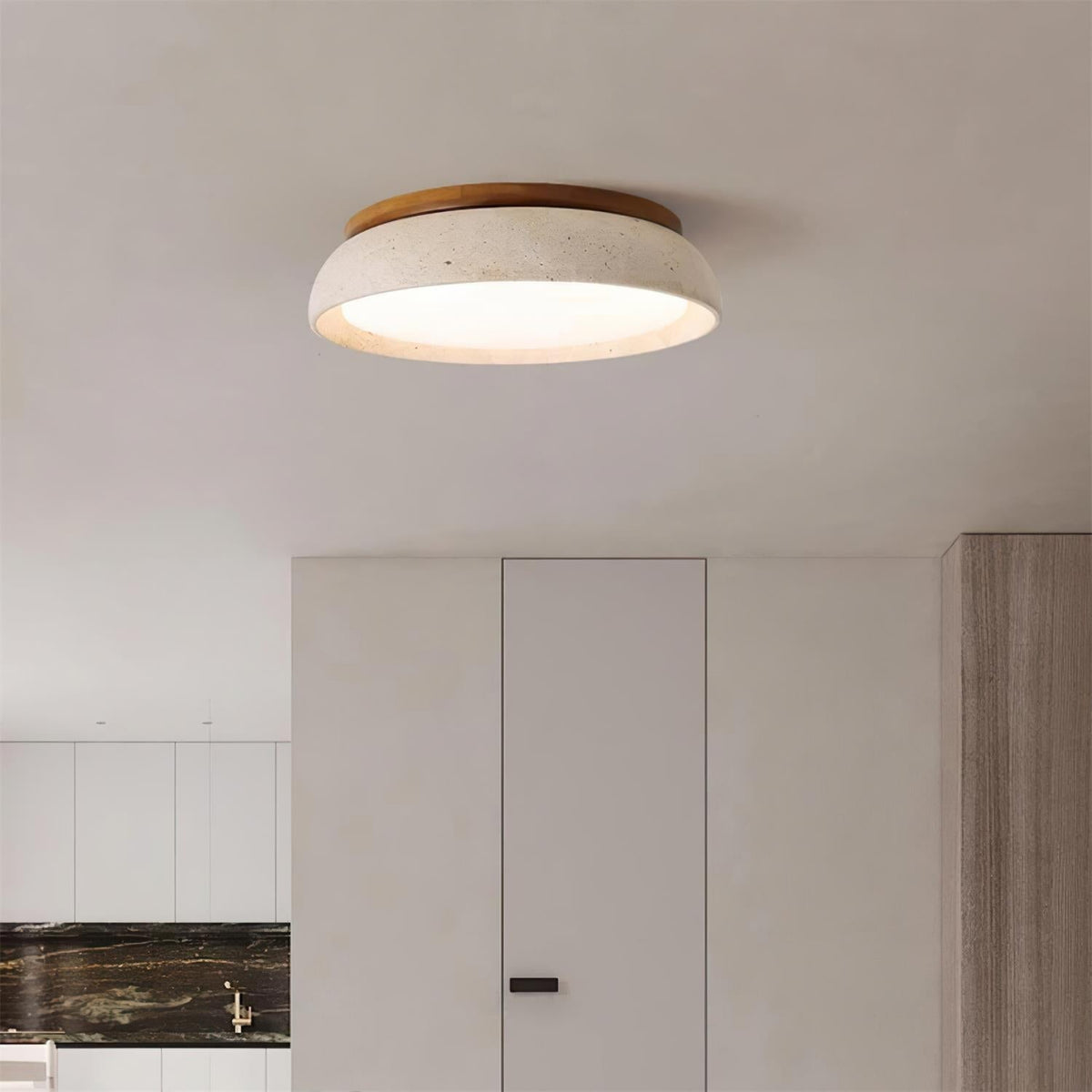 Kloris Ceiling Light Piedra Travertine – alternative view 2