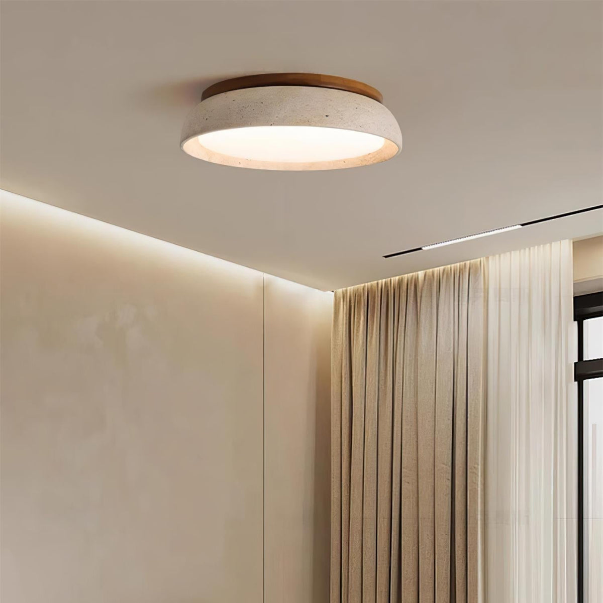 Kloris Ceiling Light Piedra Travertine – alternative view 4