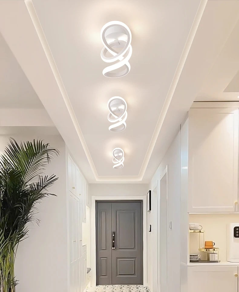 Infinity Loop LED Flush Ceiling Light