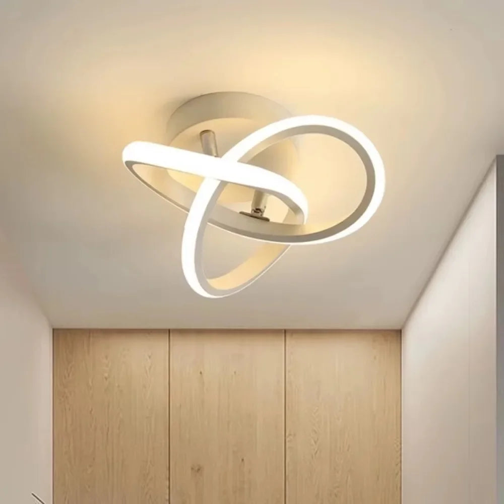 Interlocking Ring LED Ceiling Light