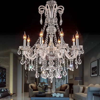 Luxury Crystal Arm Chandelier