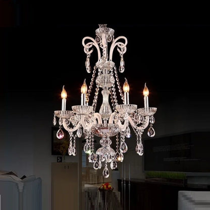 Luxury Crystal Arm Chandelier