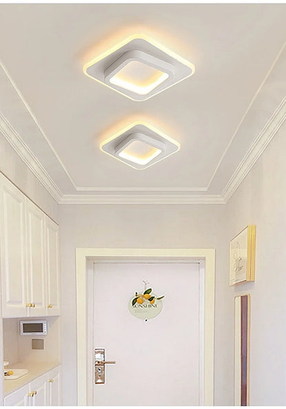 Minimalist Halo LED Flush Ceiling Light