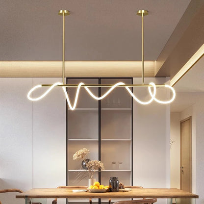 Nordic Ring Line Chandelier