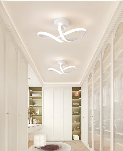 Infinity Loop LED Flush Ceiling Light
