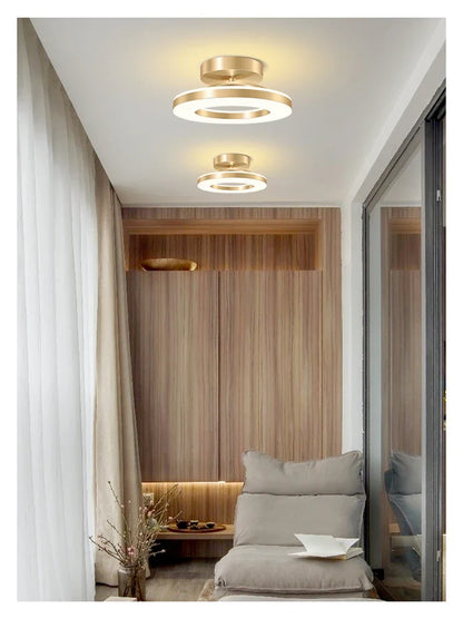 Double Ring LED Flush Ceiling Light