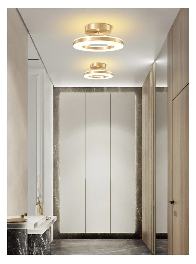 Double Ring LED Flush Ceiling Light