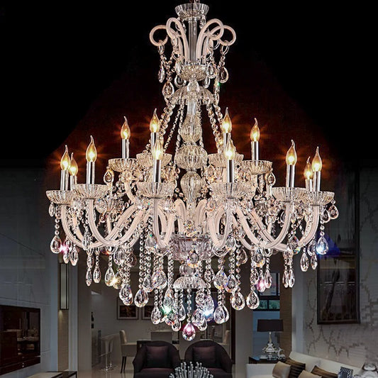 Luxury Crystal Arm Chandelier