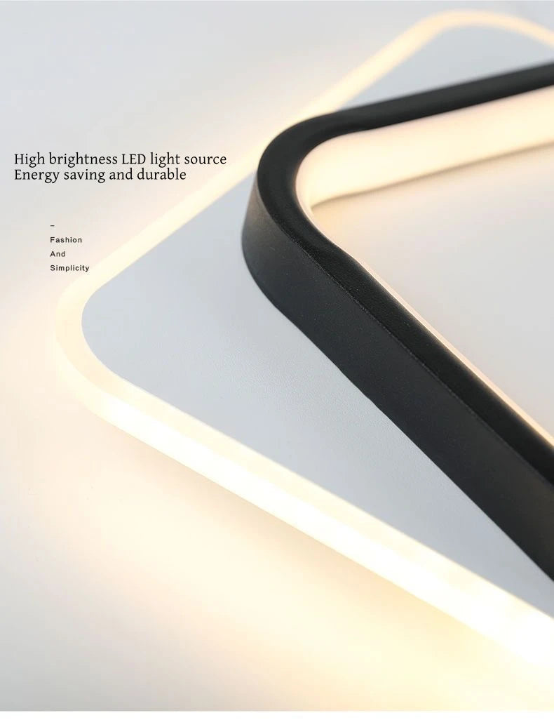 Minimalist Halo LED Flush Ceiling Light