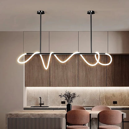 Nordic Ring Line Chandelier