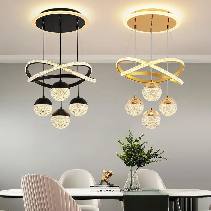 Nordic Halo LED Chandelier