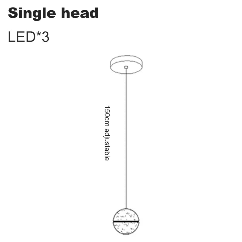 Crystal Ball Spiral Staircase Chandelier