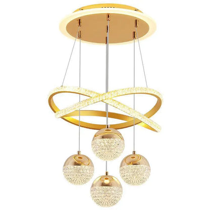 Nordic Halo LED Chandelier