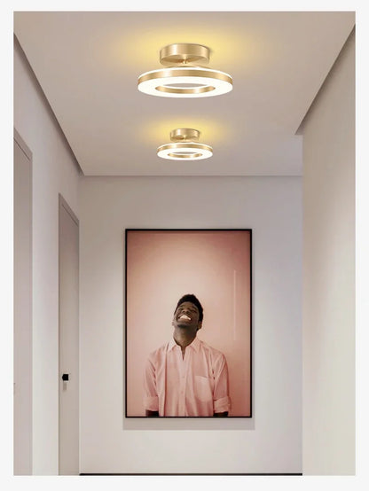 Double Ring LED Flush Ceiling Light