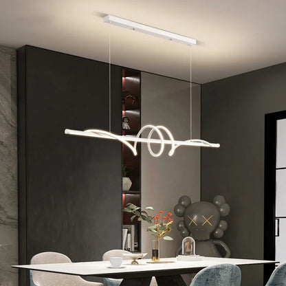 Minimalist Linear LED Chandelier