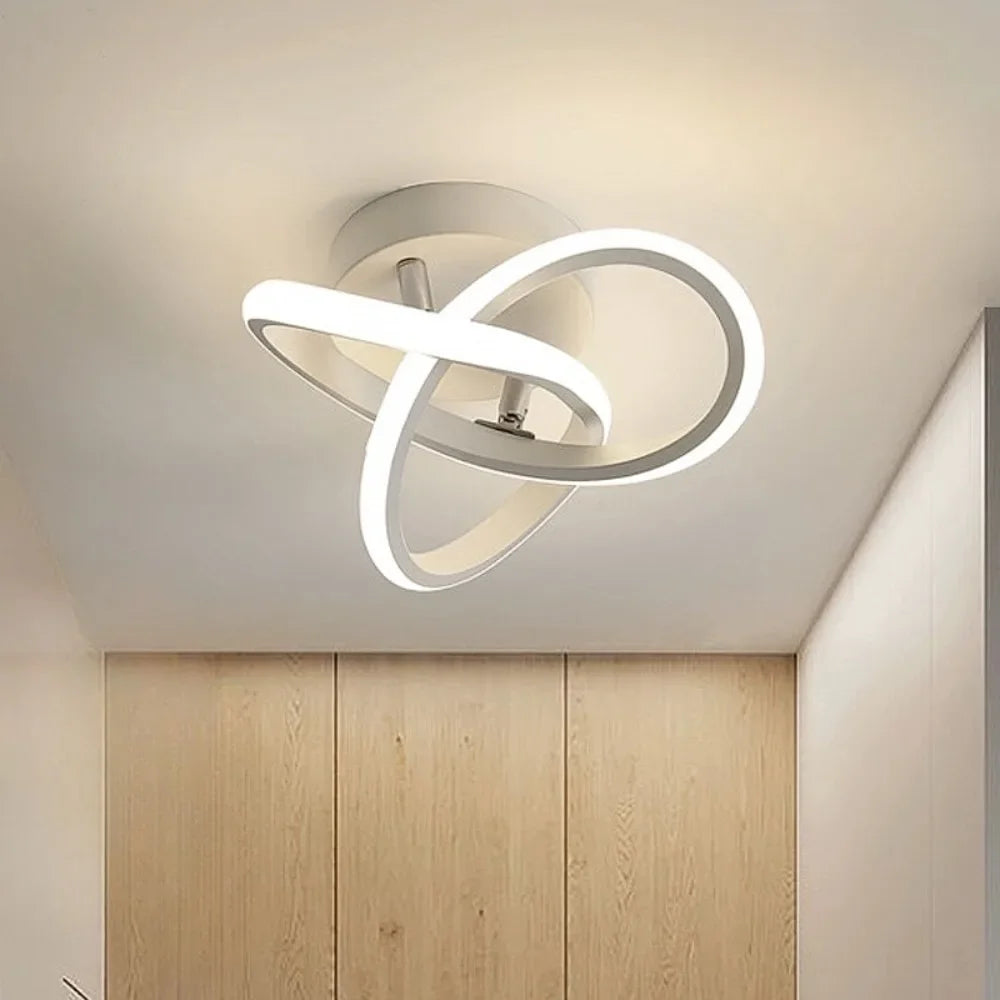Interlocking Ring LED Ceiling Light