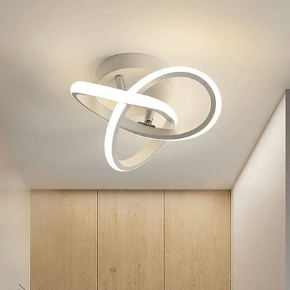 Interlocking Ring LED Ceiling Light