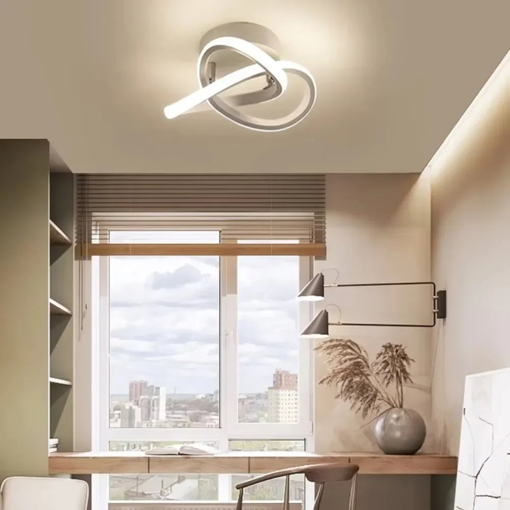 Interlocking Ring LED Ceiling Light