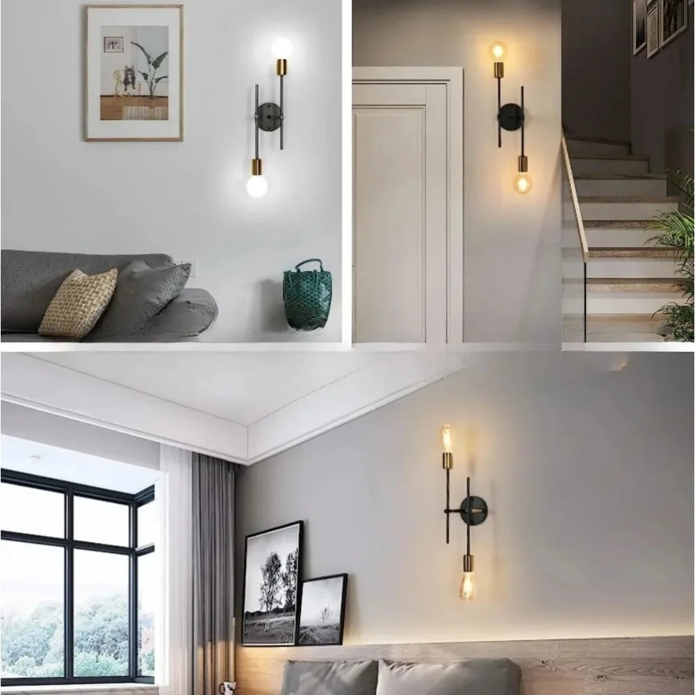 Minimalist Linear Globe Ceiling Light