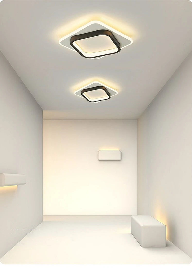 Minimalist Halo LED Flush Ceiling Light