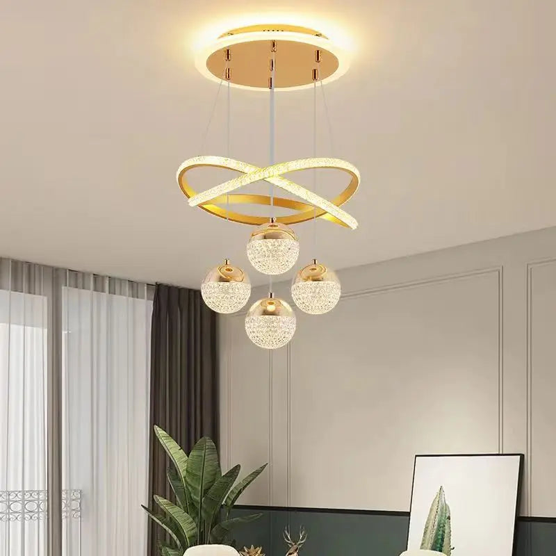 Nordic Halo LED Chandelier