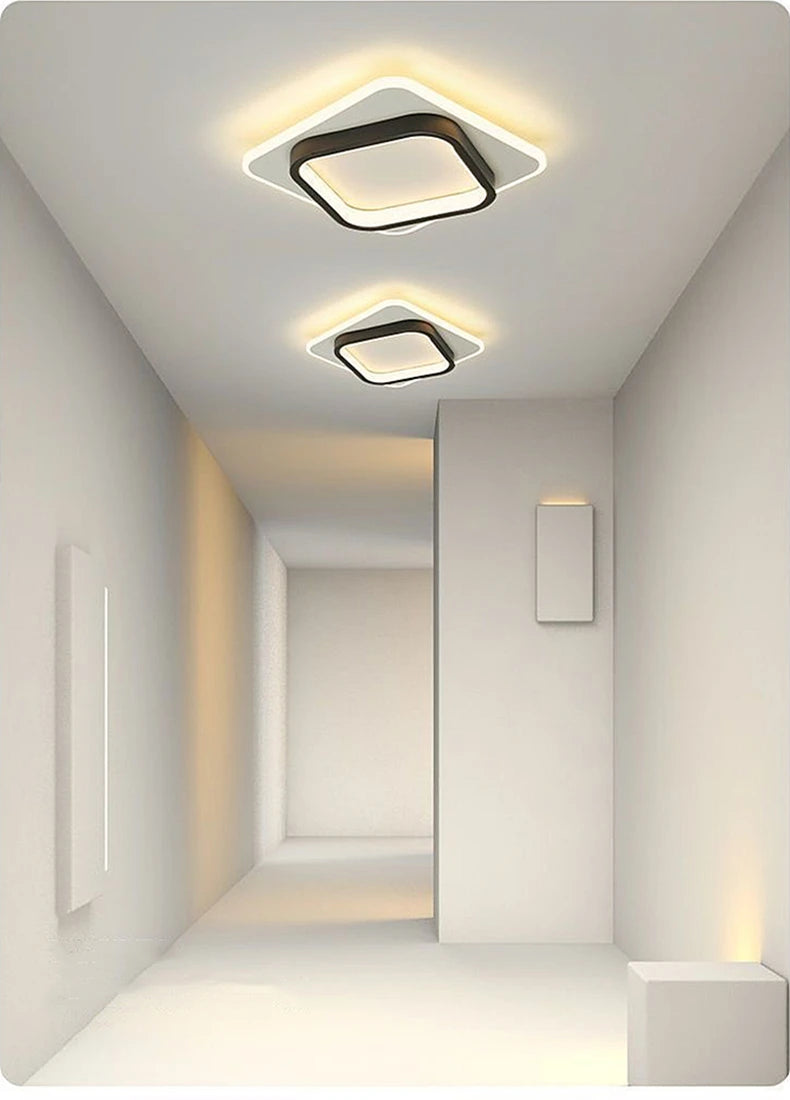 Minimalist Halo LED Flush Ceiling Light