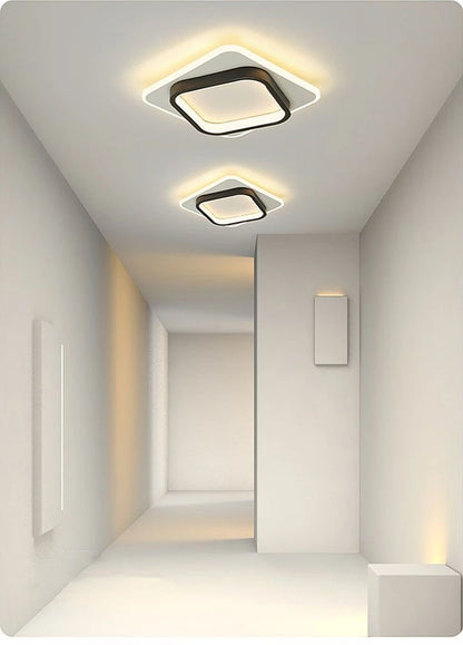 Minimalist Halo LED Flush Ceiling Light