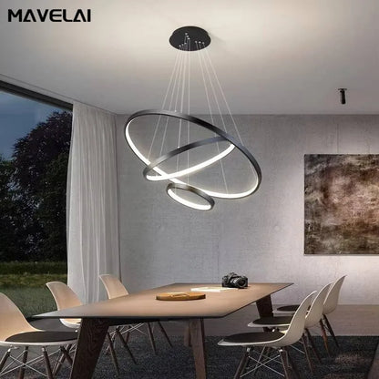 Modern Ring LED Chandelier