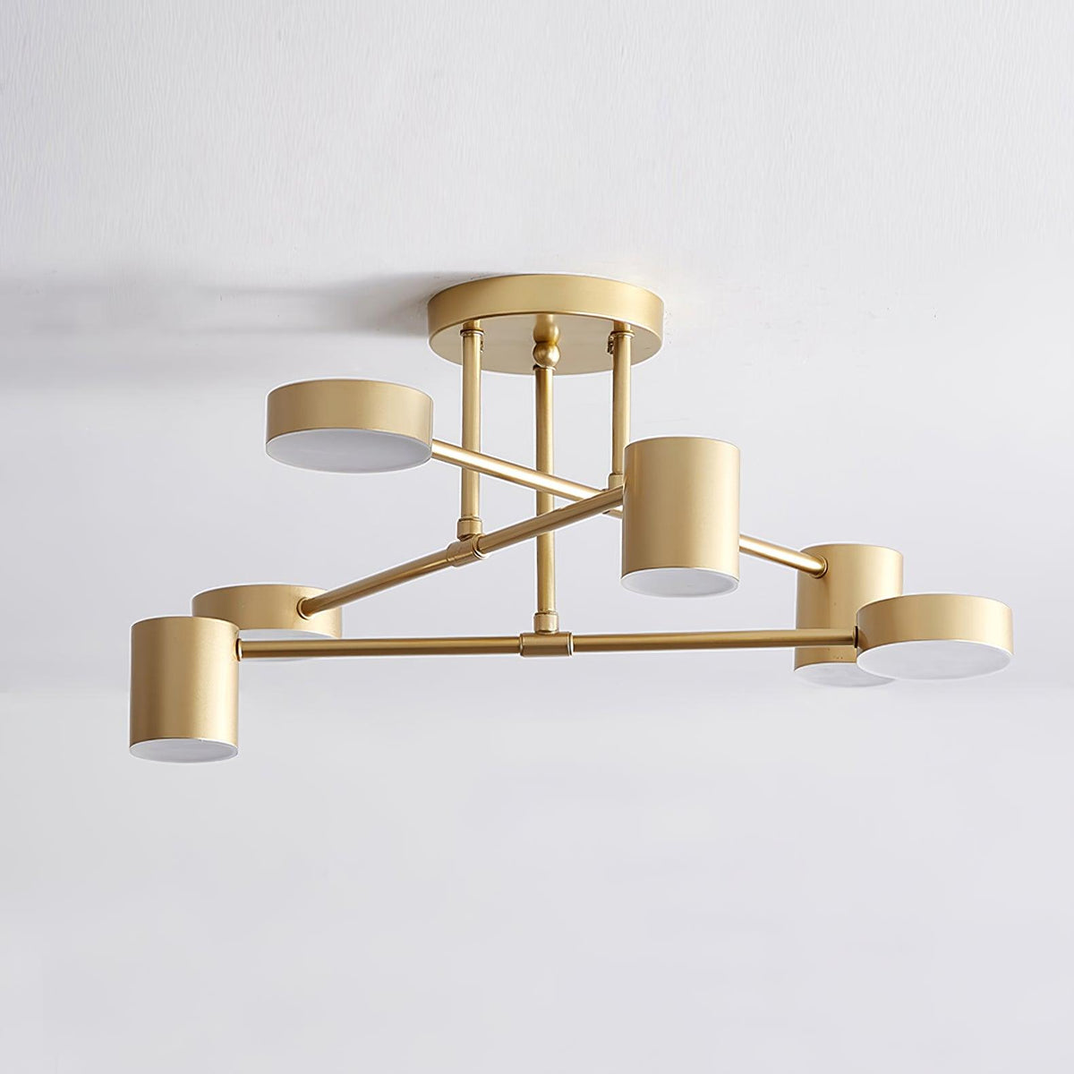 Mid-Century Sputnik Semi-Flush Ceiling Light, alternative view 9