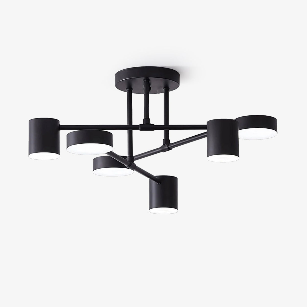 Mid-Century Sputnik Semi-Flush Ceiling Light by Everden Living