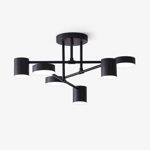 Mid-Century Sputnik Semi-Flush Ceiling Light by Everden Living