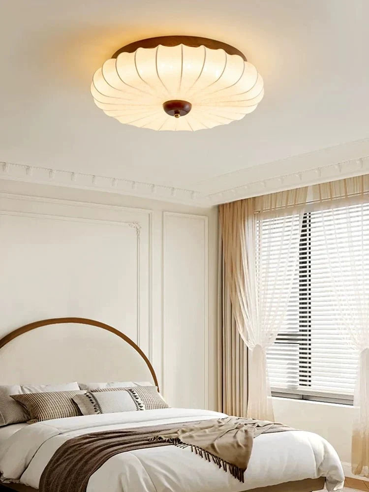 Fabric Petal Flush Ceiling Light, alternative view 8