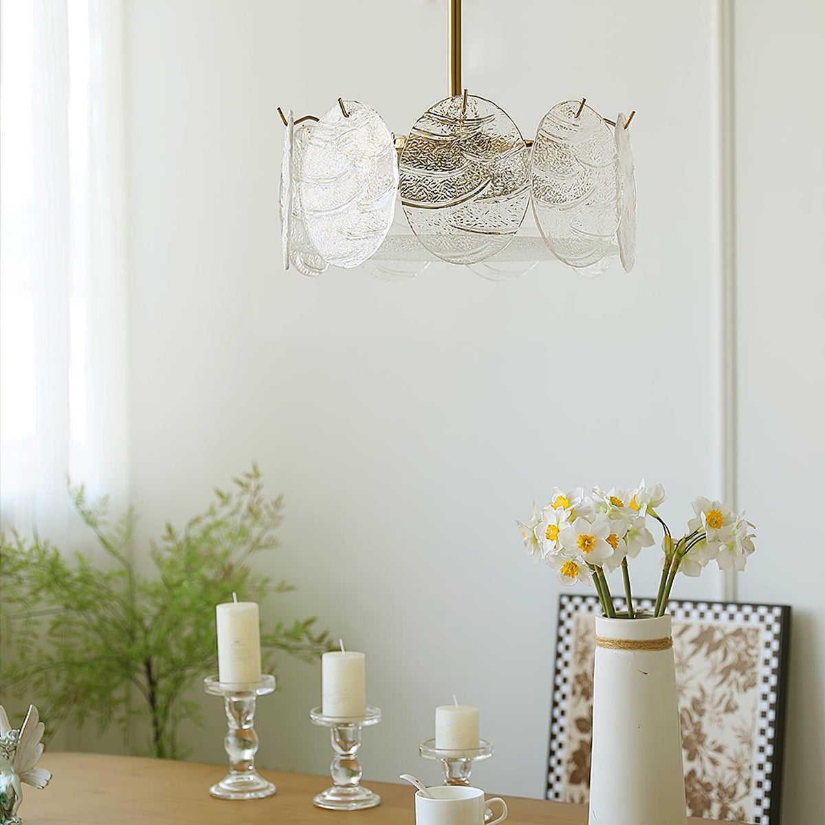 Gold Glass Globe Ceiling Light, alternative view 5