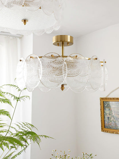 Gold Glass Globe Ceiling Light, alternative view 6
