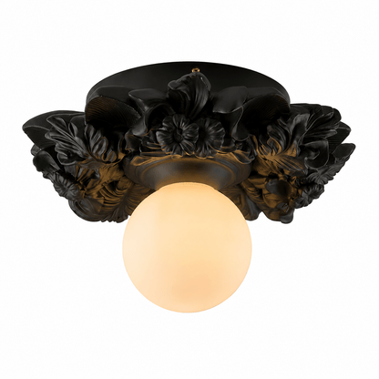 Victorian Glass Flush Ceiling Light, alternative view 10