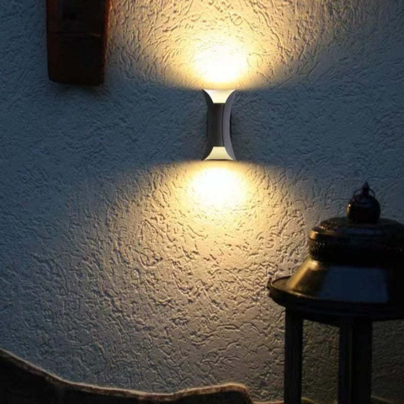 Noxel Curved Outdoor Wall Mounted Led Lamp – alternative view 5