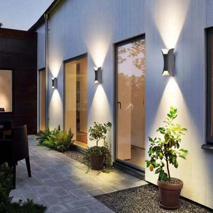 Noxel Curved Outdoor Wall Mounted Led Lamp – alternative view 8