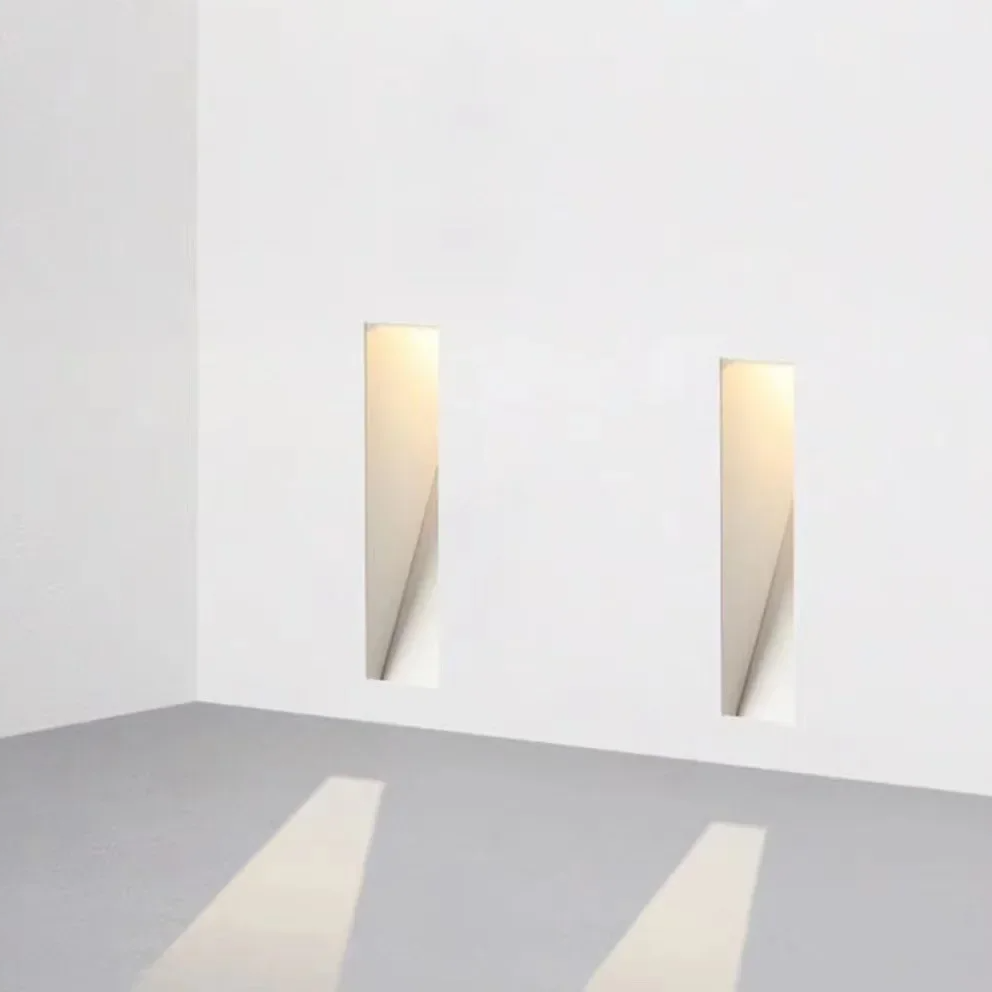 Frameless LED Sensor Wall Light With Perforated Panel Design – alternative view 5