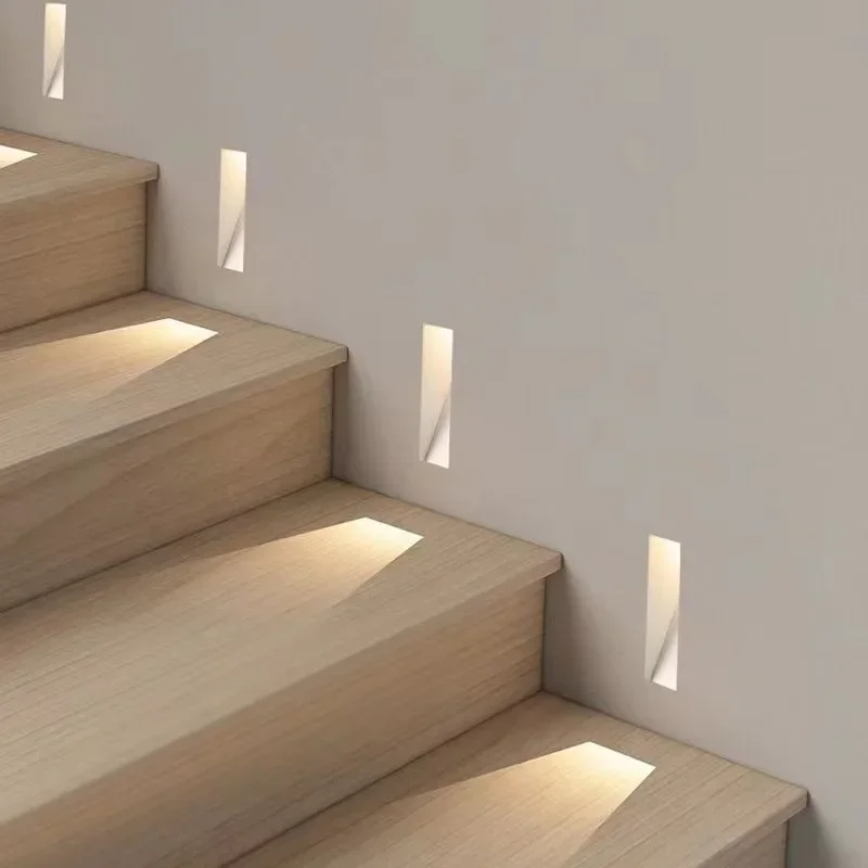 Frameless LED Sensor Wall Light With Perforated Panel Design – alternative view 6