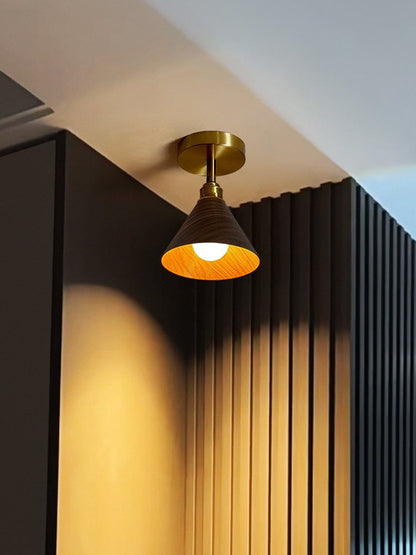 Cone Semi-Flush Ceiling Light, alternative view 5
