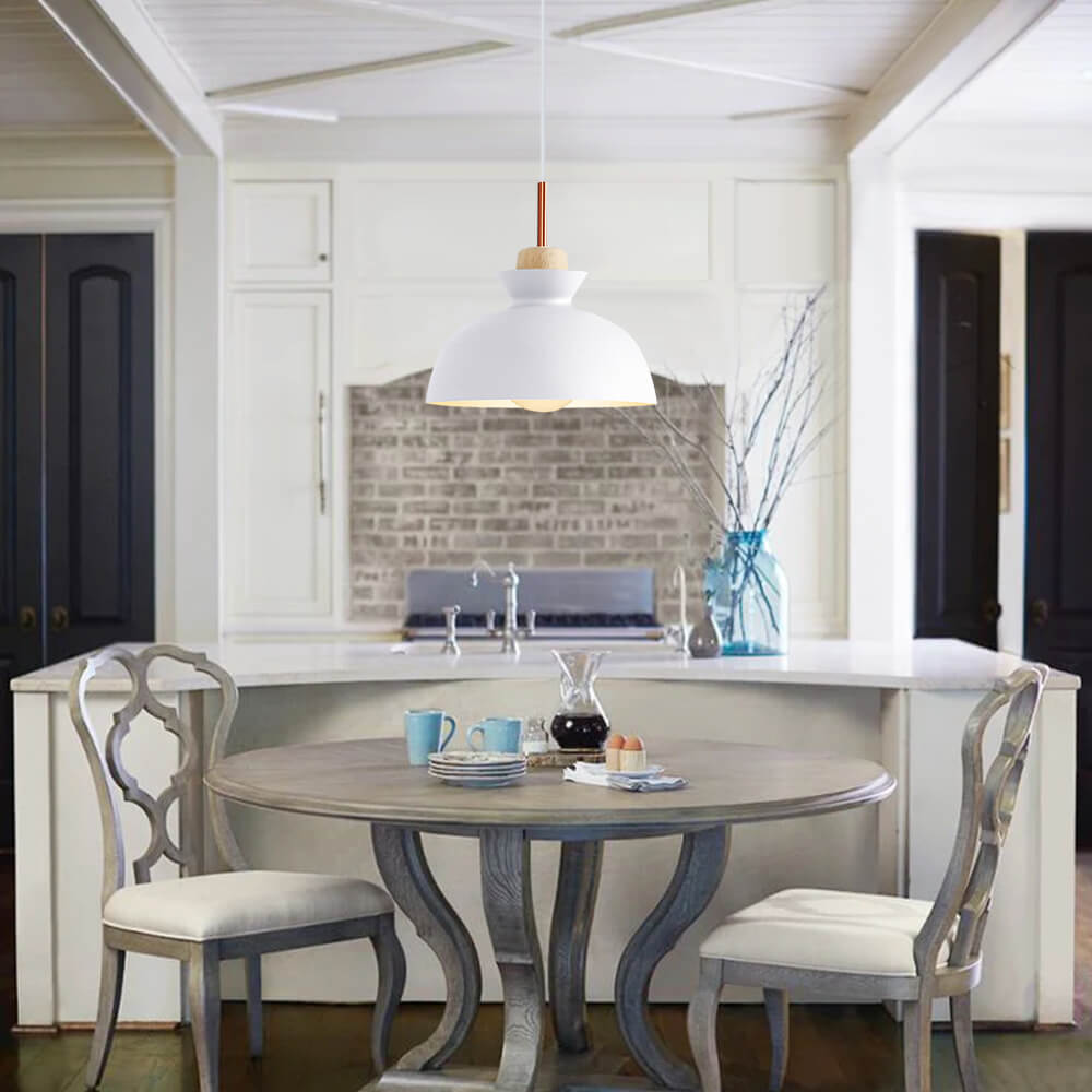 Modern Single Pendant Dome Light for Kitchen
