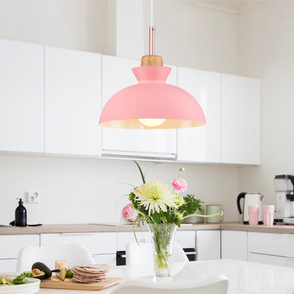 Modern Single Pendant Dome Light for Kitchen